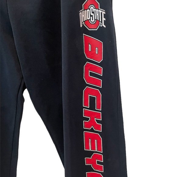 Men’s Scarlet & Gray Ohio State Buckeye Sweatpants - Picture 5 of 7